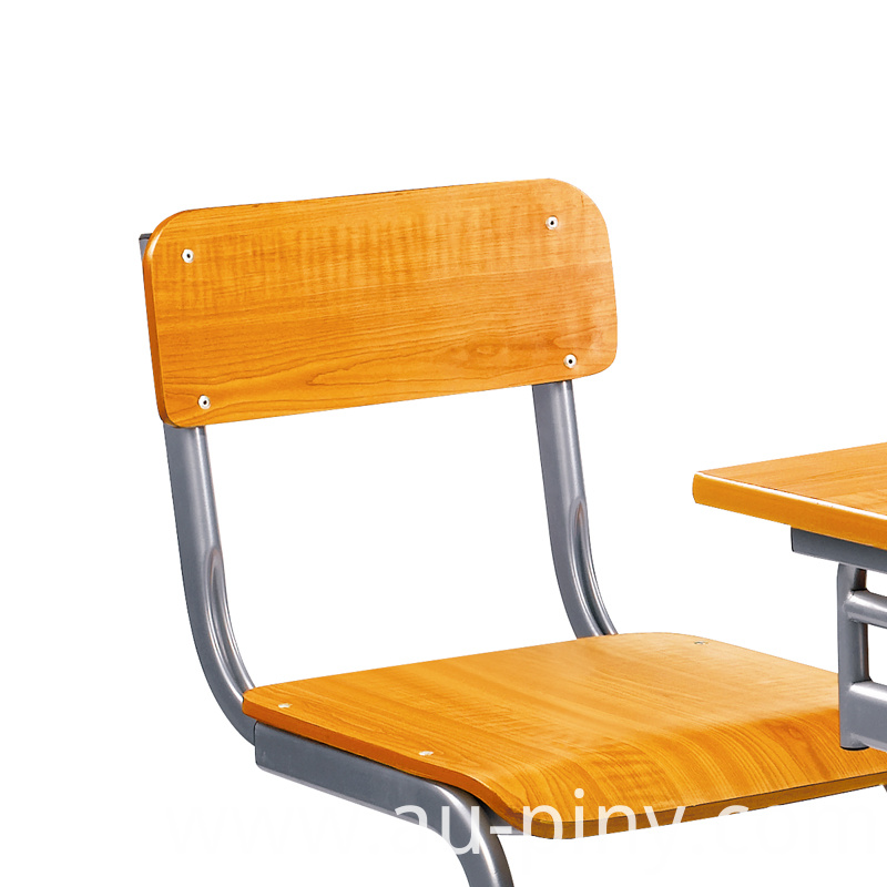 Metal Two In One Student Study Table And Chair Set For Junior Students